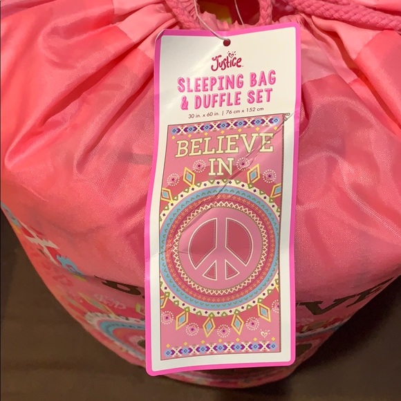 Believe In Peace Sleeping Bag! - Picture 2 of 2